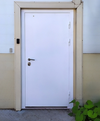 Дверь белого цвета Дверь белого цвета